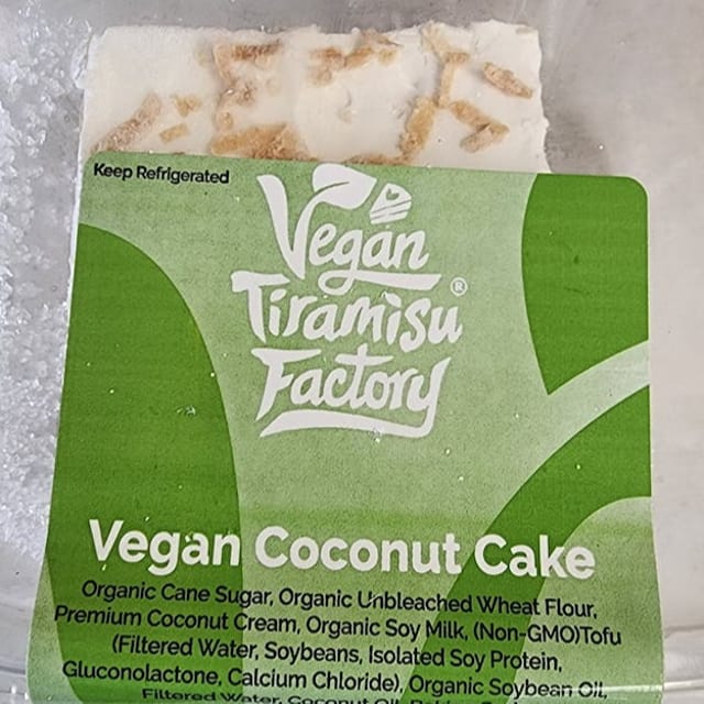 Vegan Coconut Cake.
