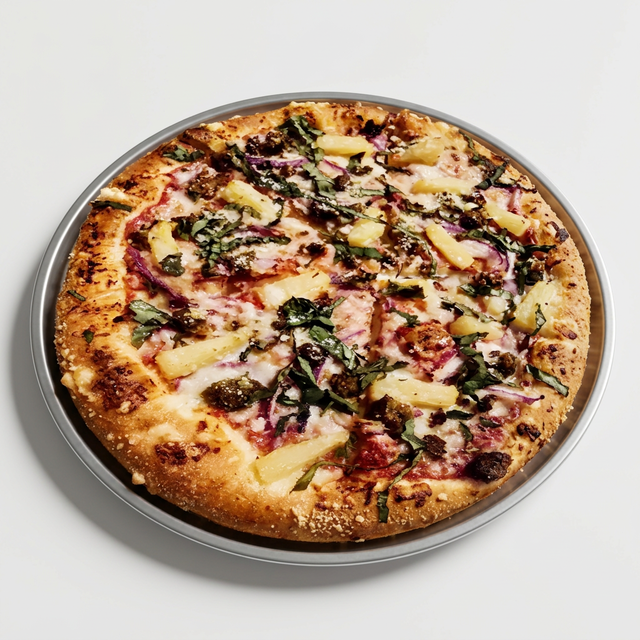 3 Topping 10 Inch Follow Your Heart Pizza.